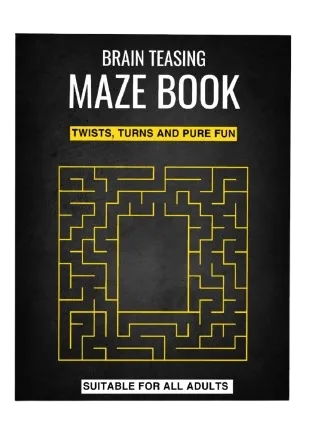 Twists, Turns And Pure Fun: Brain Teasing Adult Maze