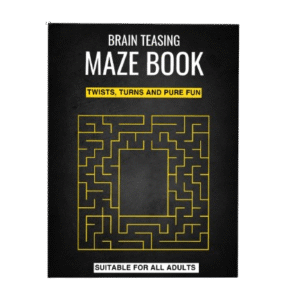 Twists, Turns And Pure Fun: Brain Teasing Adult Maze