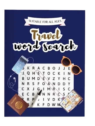 Travel Word Search: Around The World In 500 Words