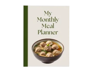 My Monthly Meal Planner: Your Guide to Organized Meals