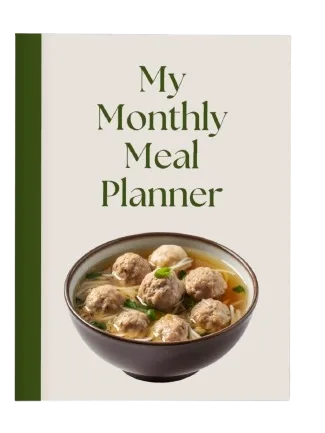 My Monthly Meal Planner: Your Guide to Organized Meals
