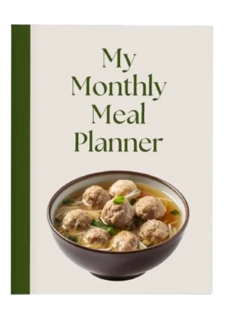 My Monthly Meal Planner