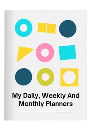 3-In-1 Planner: Daily, Weekly, And Monthly Organizer