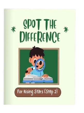 Spot The Difference Activity Book: Intermediate Level