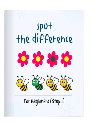 Spot The Difference: Activity Book For Beginners