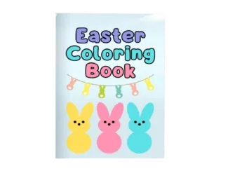 Easter Fun: My 2-In-1 Coloring and Drawing Book