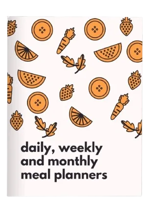 3-In-1 Meal Planner: Daily, Weekly, And Monthly Edition